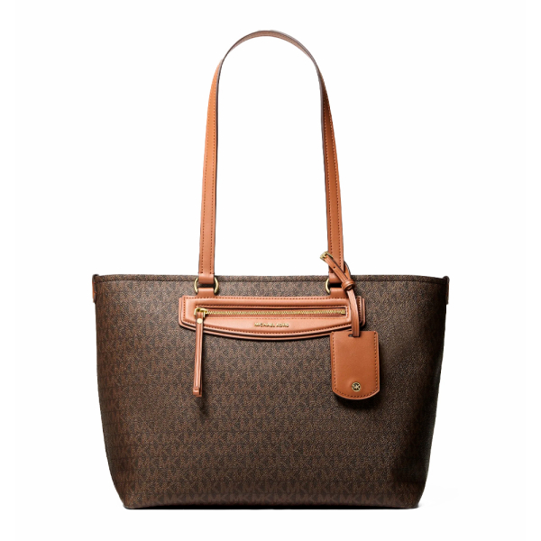 Michael Kors Sac cabas moyen Jet Set Travel avec logo - U Brun- Ref 248 €